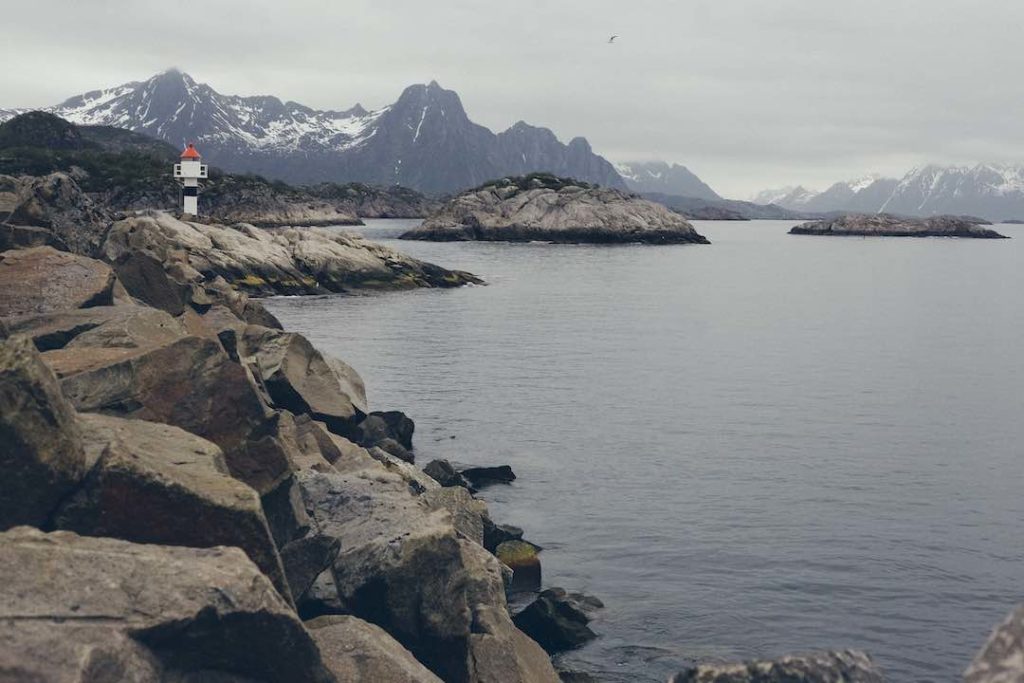 Remote lighthouse in Iceland.